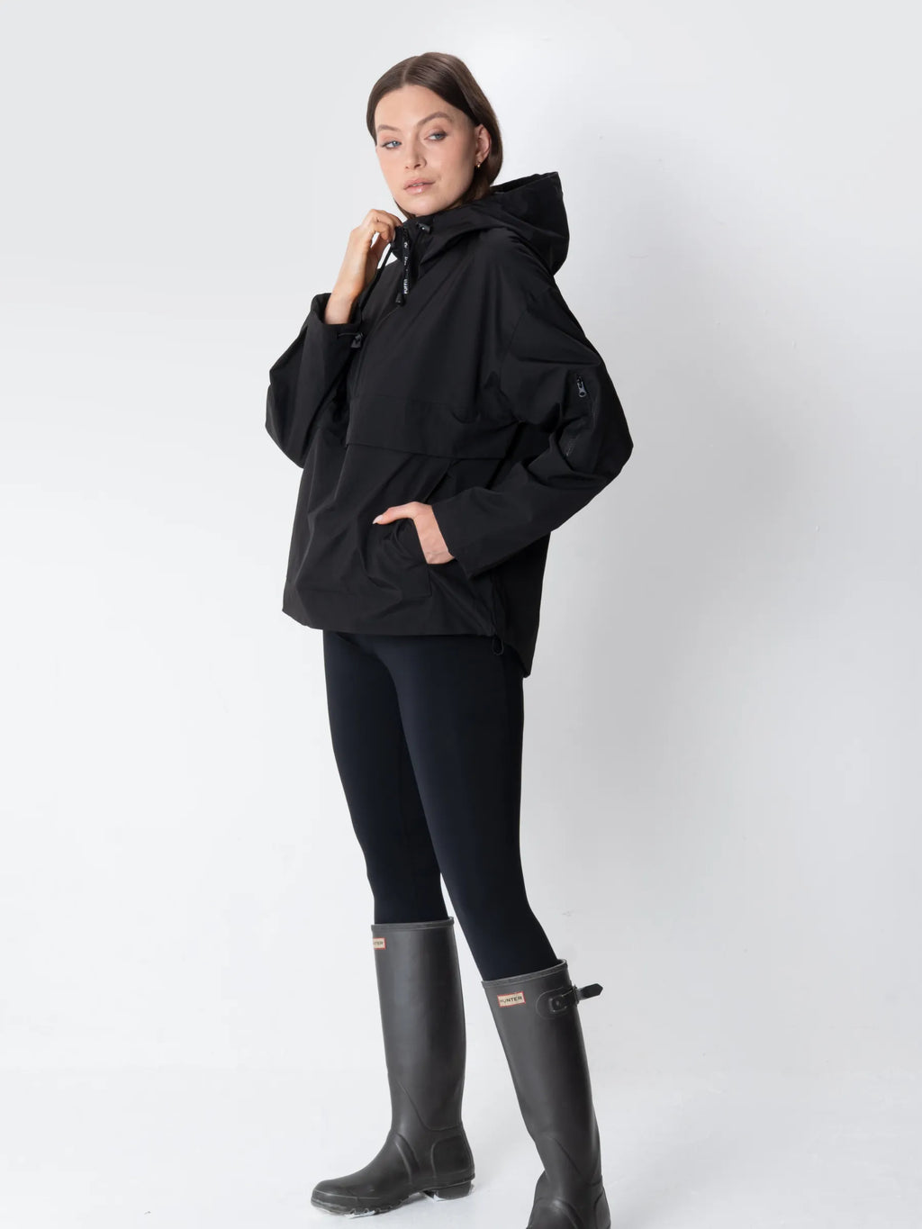 Sudadera Impermeable Negro