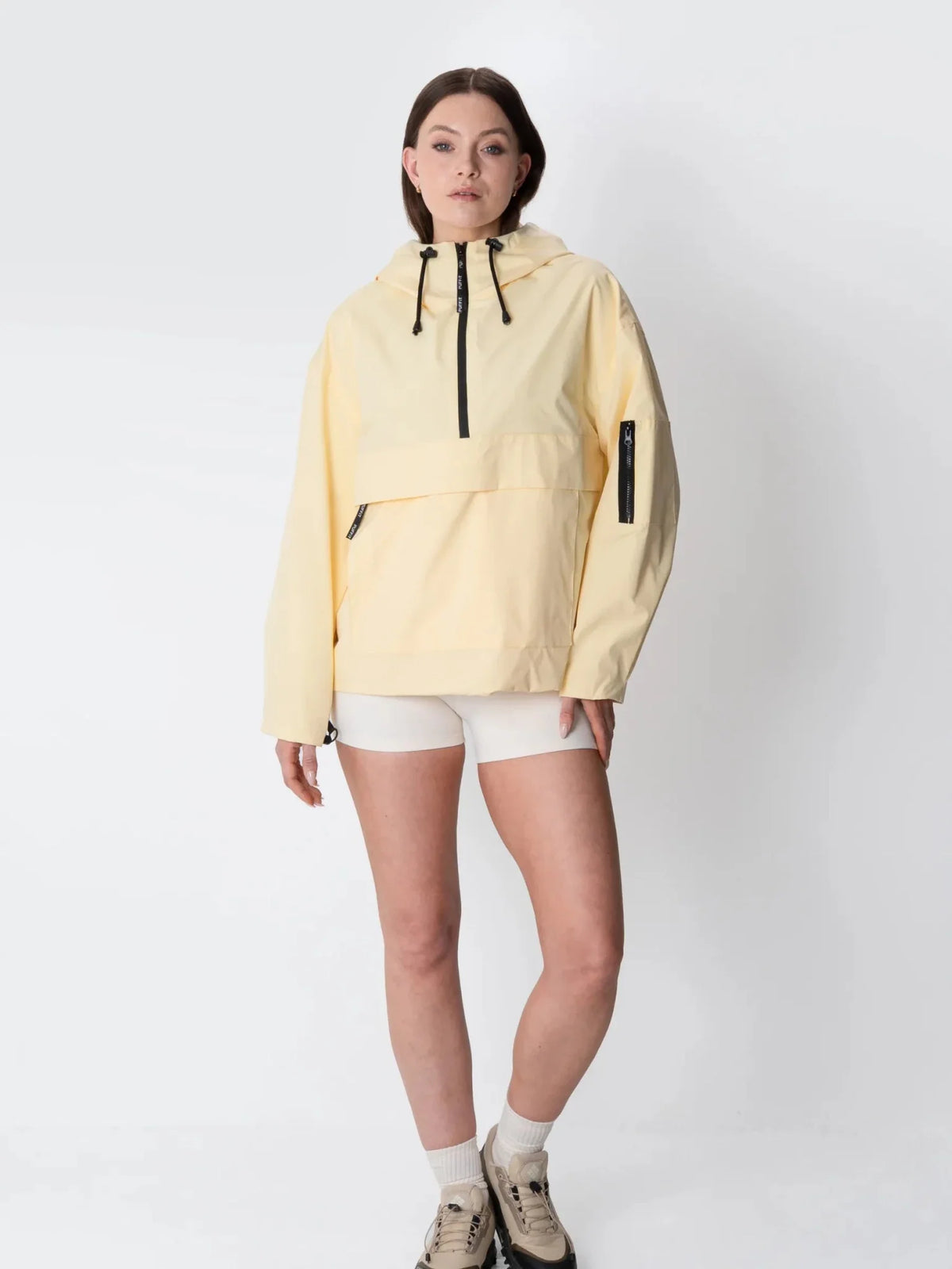 Sudadera Impermeable Amarillo mantequilla