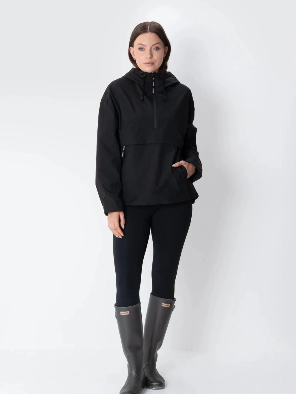 Sudadera Impermeable Negro