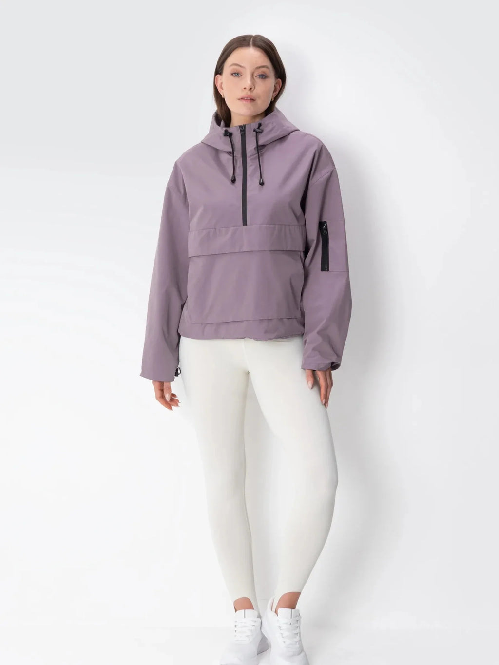 Sudadera Impermeable Lila
