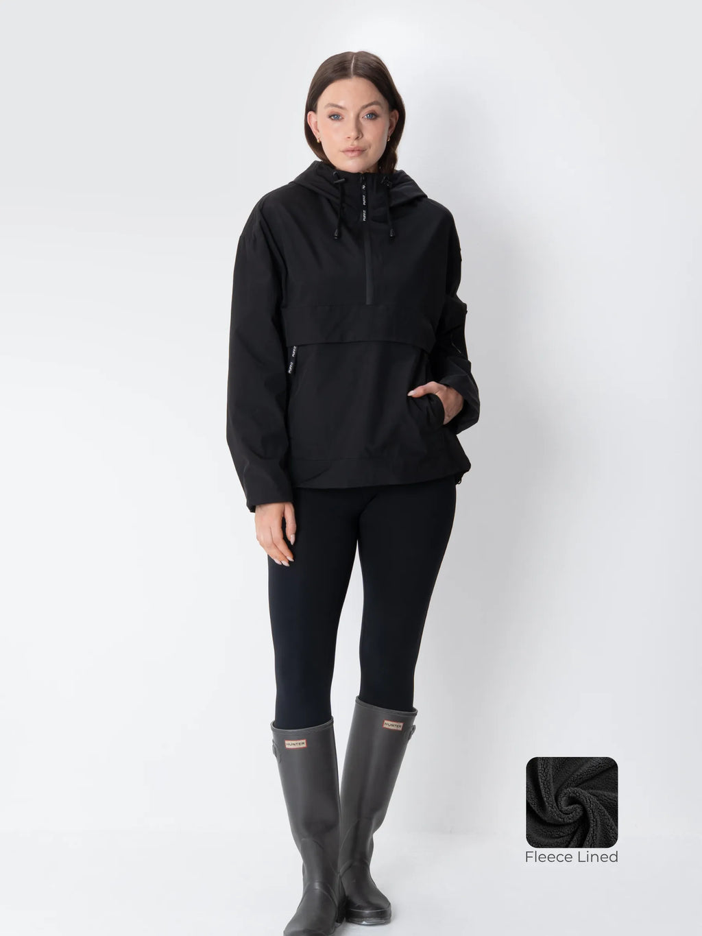 Sudadera Impermeable Negro
