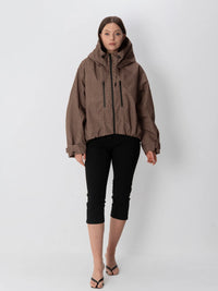 Chaqueta Impermeable CHOCOLATE CHECK