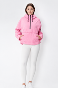 Sudadera Impermeable Rosa eléctrico