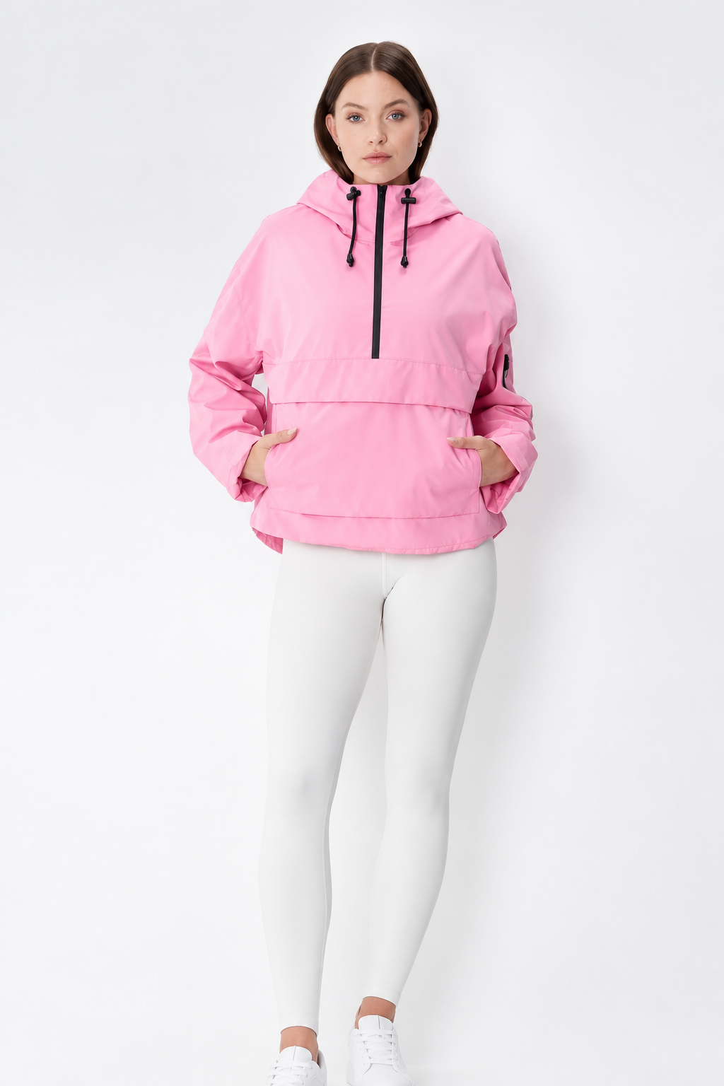Sudadera Impermeable Rosa eléctrico